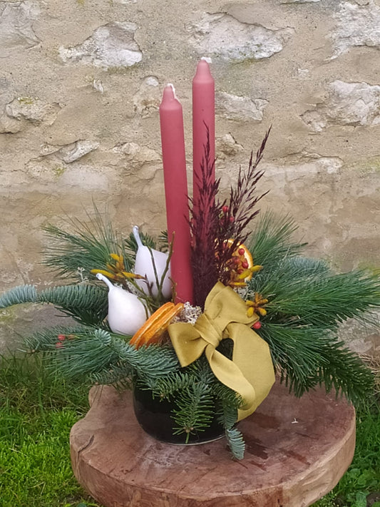 Centre de Table Spécial Noël et Fêtes de Fin d'Année