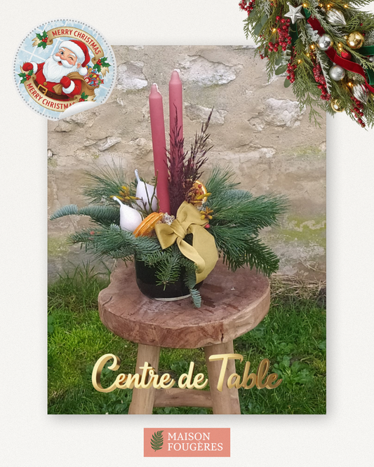 Centre de Table Spécial Noël et Fêtes de Fin d'Année